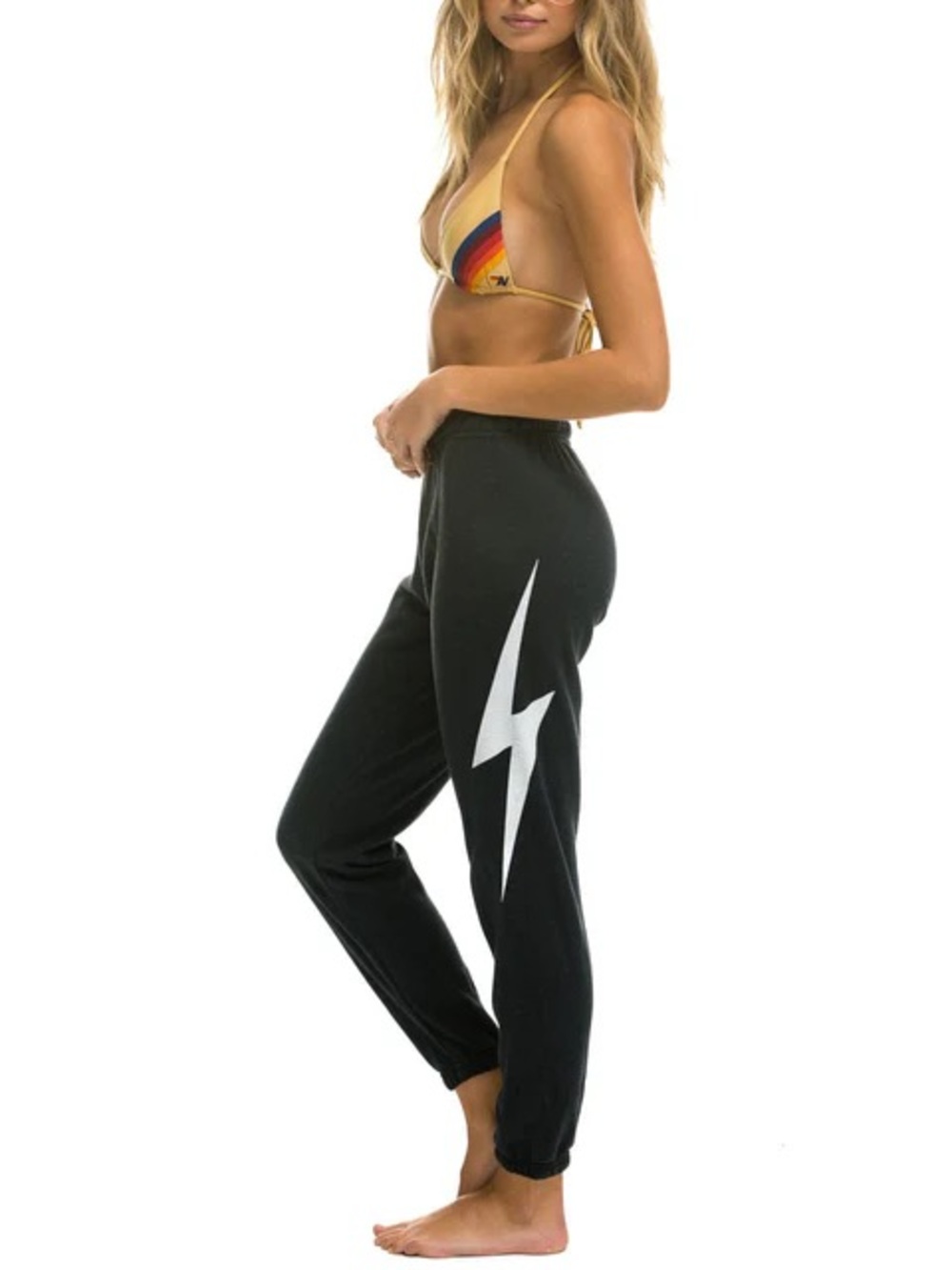 AVIATOR NATION Bolt Charcoal Sweatpants